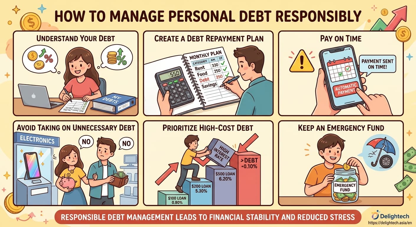 How to Manage Personal Debt Responsibly