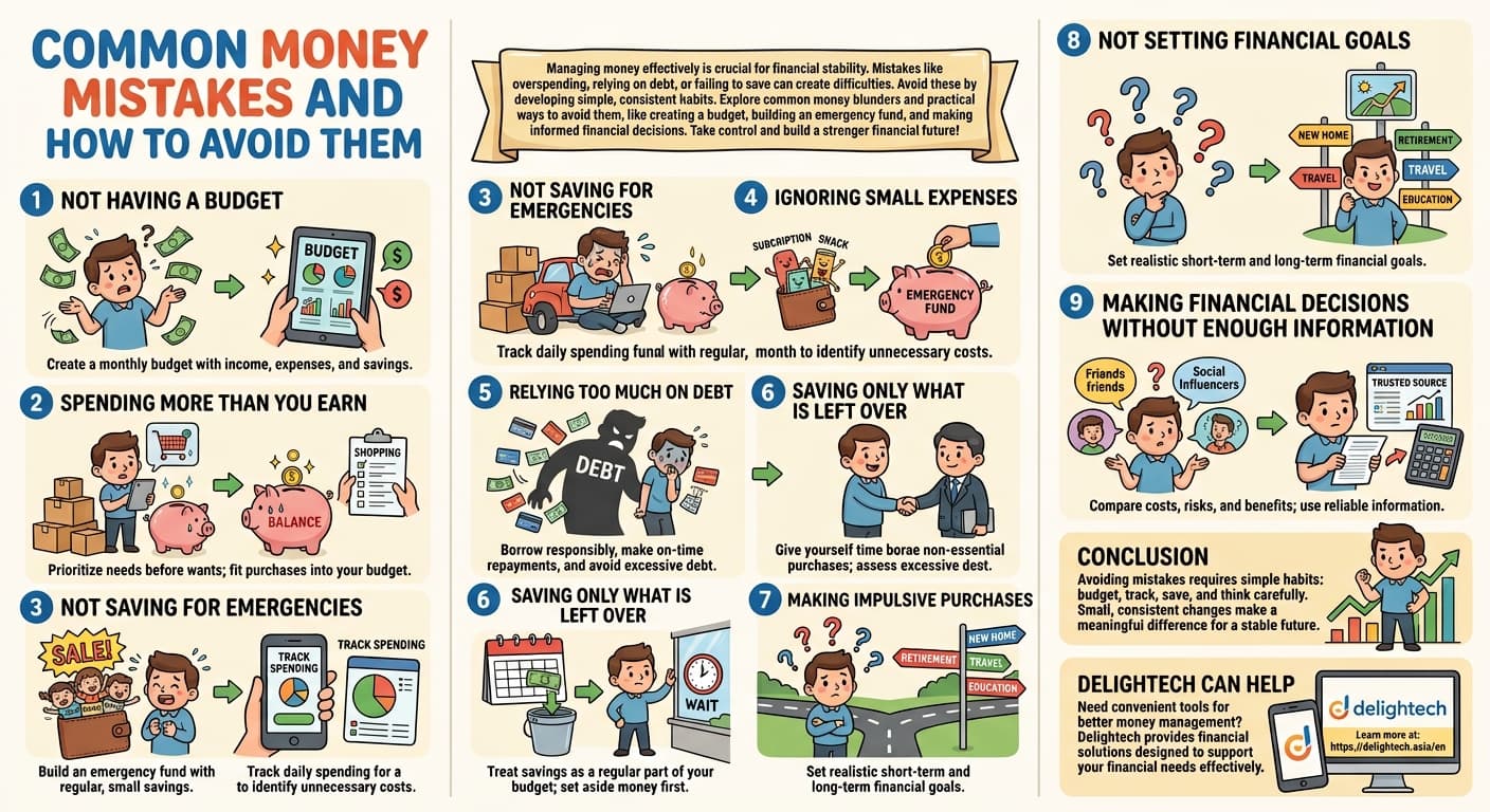 Common Money Mistakes and How to Avoid Them