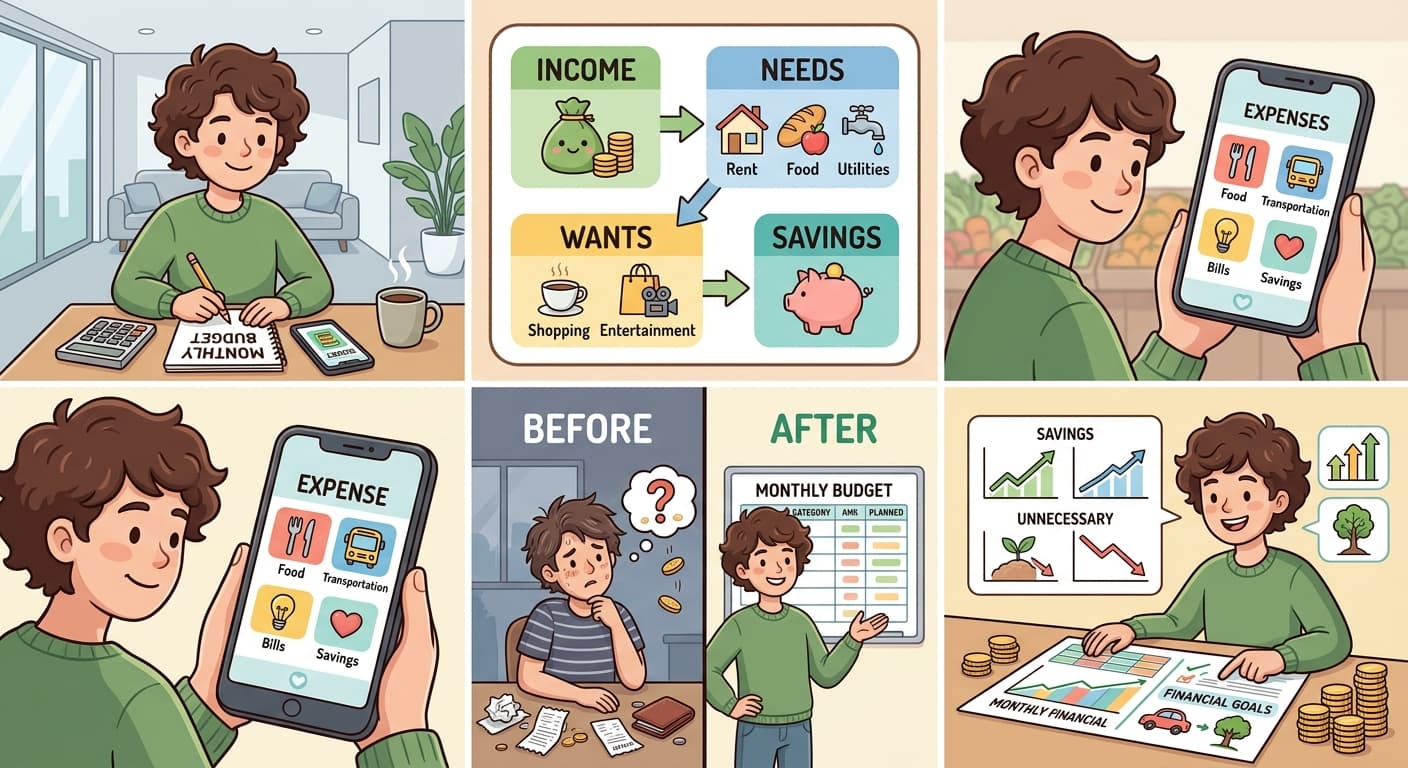 How to Create a Simple Monthly Budget